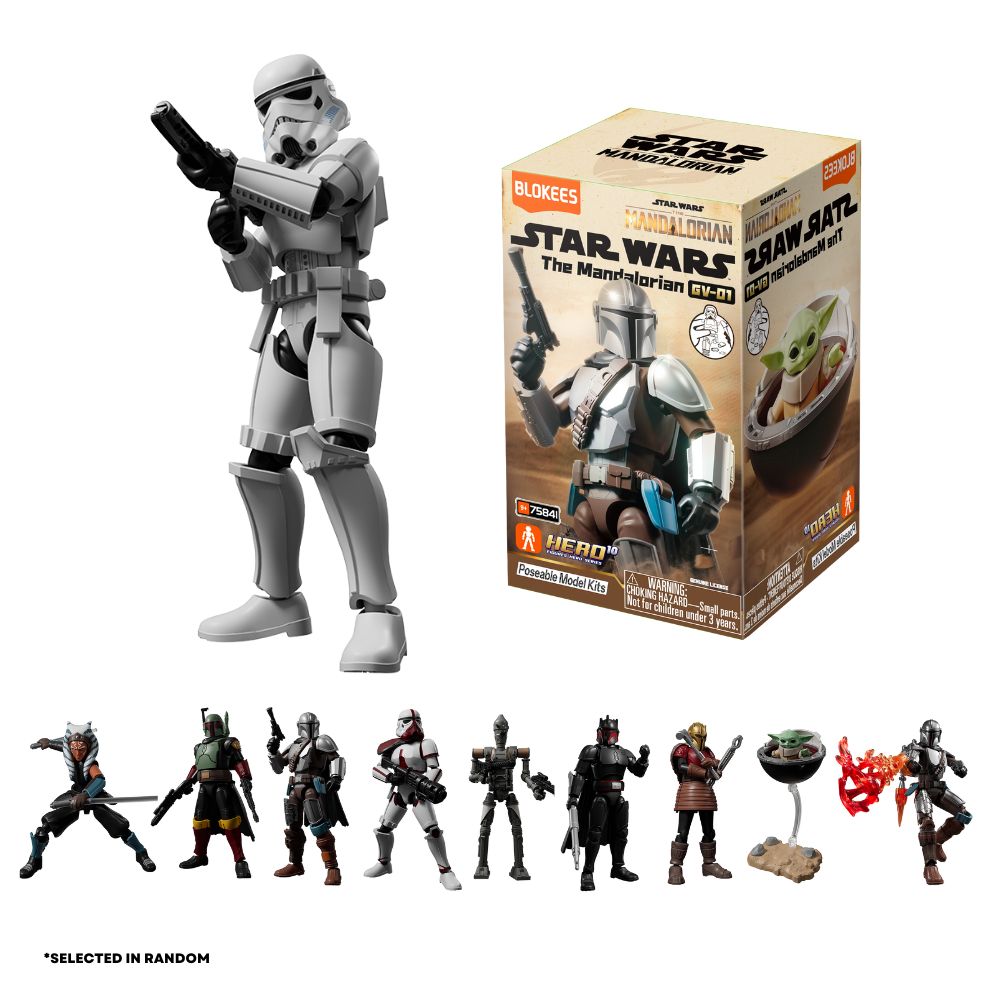 Blokees Star Wars Glaxy Version 01 The Mandalorian Model Kit