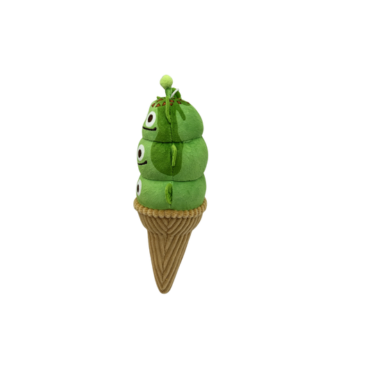 Disney Toy Story Green Alien 6-Inch Triple Scoop Ice Cream Stuffed Plush Toy