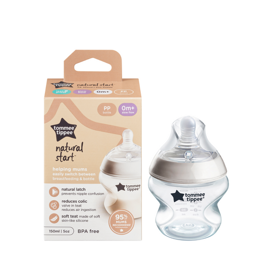 Tommee Tippee 150ml Natural Start PP Feeding Bottle