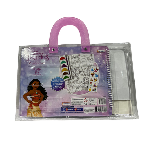 Disney Princess Creative Case Watercolor Paint Suitcase Toy Set