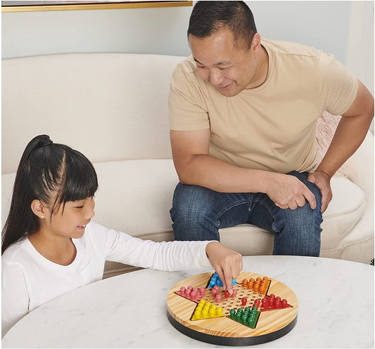 Spin Master Games Legacy Deluxe Chinese Checkers Classic Original Game Set