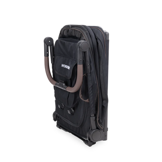 Wonder Fold Flat Fold Pet Stroller- Light Gray (Medium)