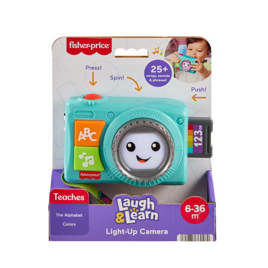 Fisher-Price Laugh & Learn Light-Up Camera Musical Learning Toy