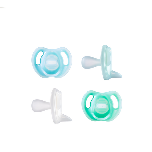 Tommee Tippee Ultra-light Soft Silicone Soothers 2 pack