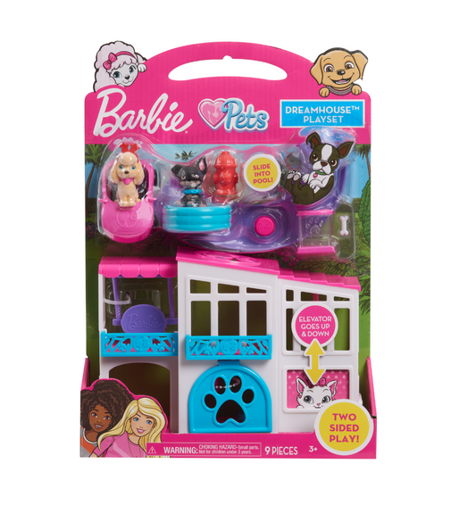 Barbie Pet Dreamhouse Playset – Multi-Level Pet Home