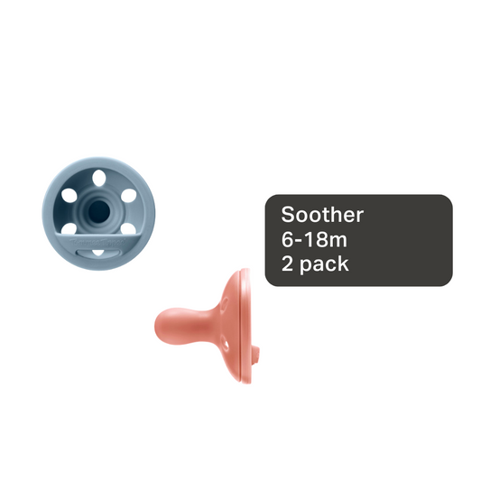 Tommee Tippee Breast-Like Pacifier 6-18m, 2 Pack