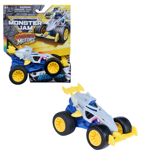 Monster Jam 1:64 Monster Motors Pull-Back Toy Truck