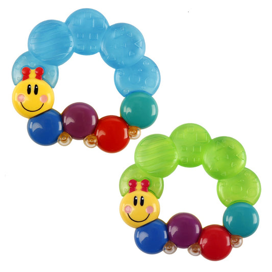 Baby Einstein Teether Pillar, Baby Teether Toy for Ages 3 Months Up