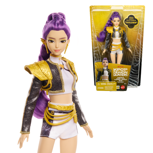 Mattel KPop Demon Hunters HUNTR/X Rumi Golden Singing Doll