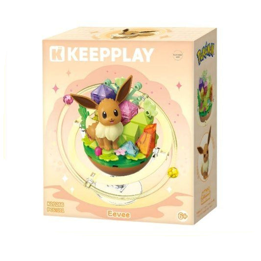 Keepplay Pokémon Eevee Planet Series Building Blocks