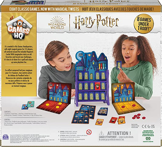 Spin Master Games Harry Potter Wizarding World Checkers Tic Tac Toe Memory Match