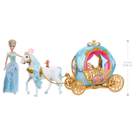 Disney Princess Cinderella's Magical Carriage Playset