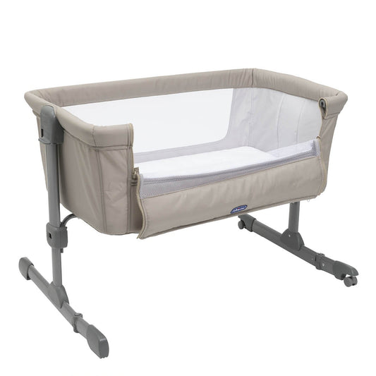 Chicco Next2Me Essential Cosleeper Crib - Stone