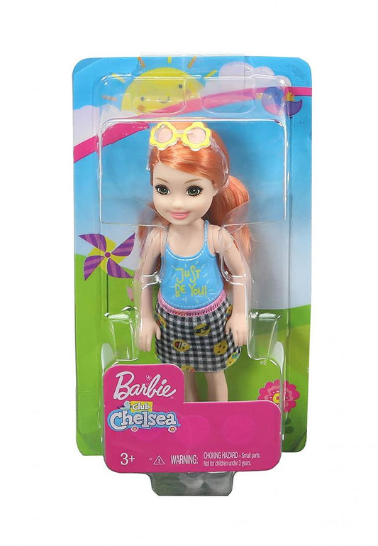 Chelsea 6 Inch Doll - Redhead With Flower Shaped Sunglasses