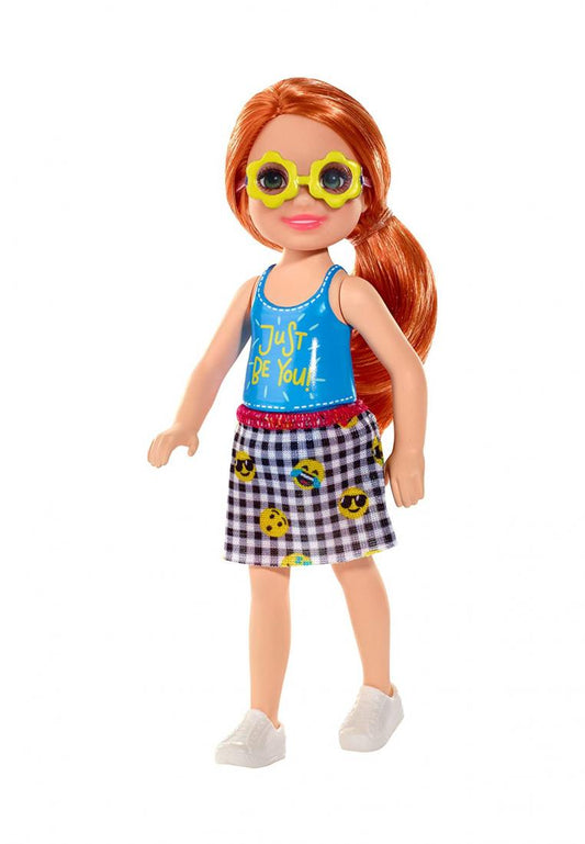 Chelsea 6 Inch Doll - Redhead With Flower Shaped Sunglasses