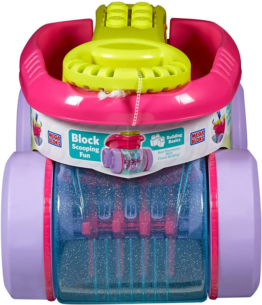Mega Bloks Block Scooping Wagon Pink