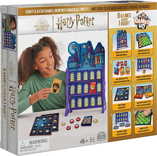 Spin Master Games Harry Potter Wizarding World Checkers Tic Tac Toe Memory Match