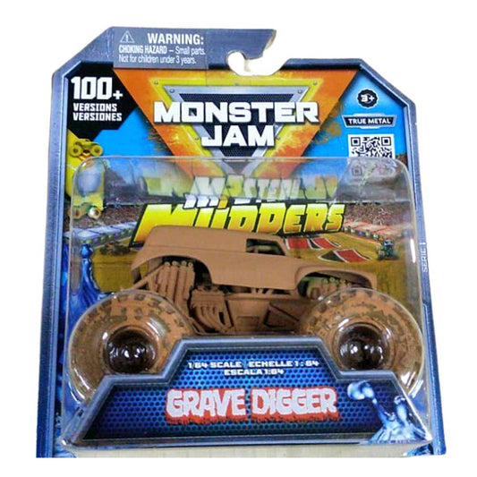 Monster Jam 1:64 Diecast Mystery Mudders (Grave Digger V1)