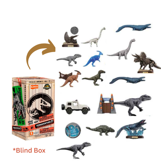Blokees Jurassic World Terraventure TS02 Collectible Dinosaur Model Kit