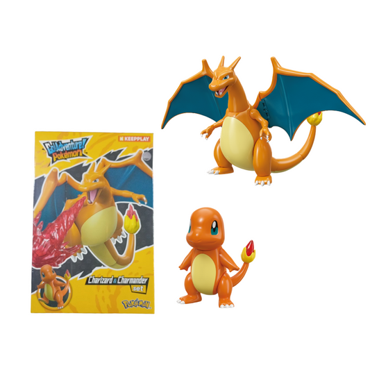 Keepplay Pokémon Charmander & Charizard Building Set
