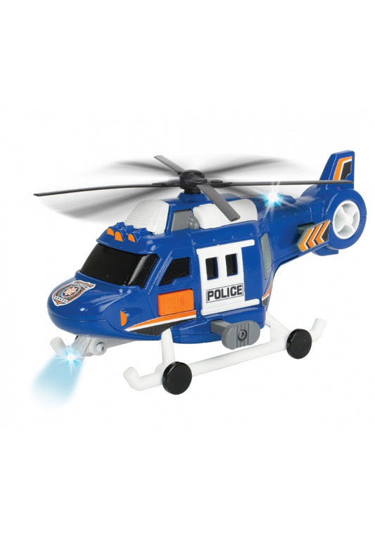 Dickie Toys 18cm Rescue Helicopter Toy Vehicle with Lights & Sounds