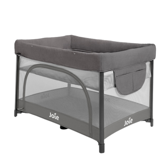 Joie Sesame™ LX One-Hand Fold Playard with Bassinet & Changer  - Thunder