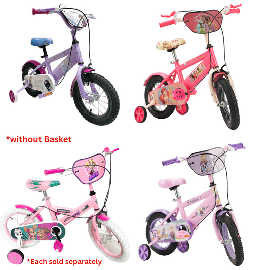 Disney Bikes 12 inch for Kids Ages 3 years and up with Training Wheels