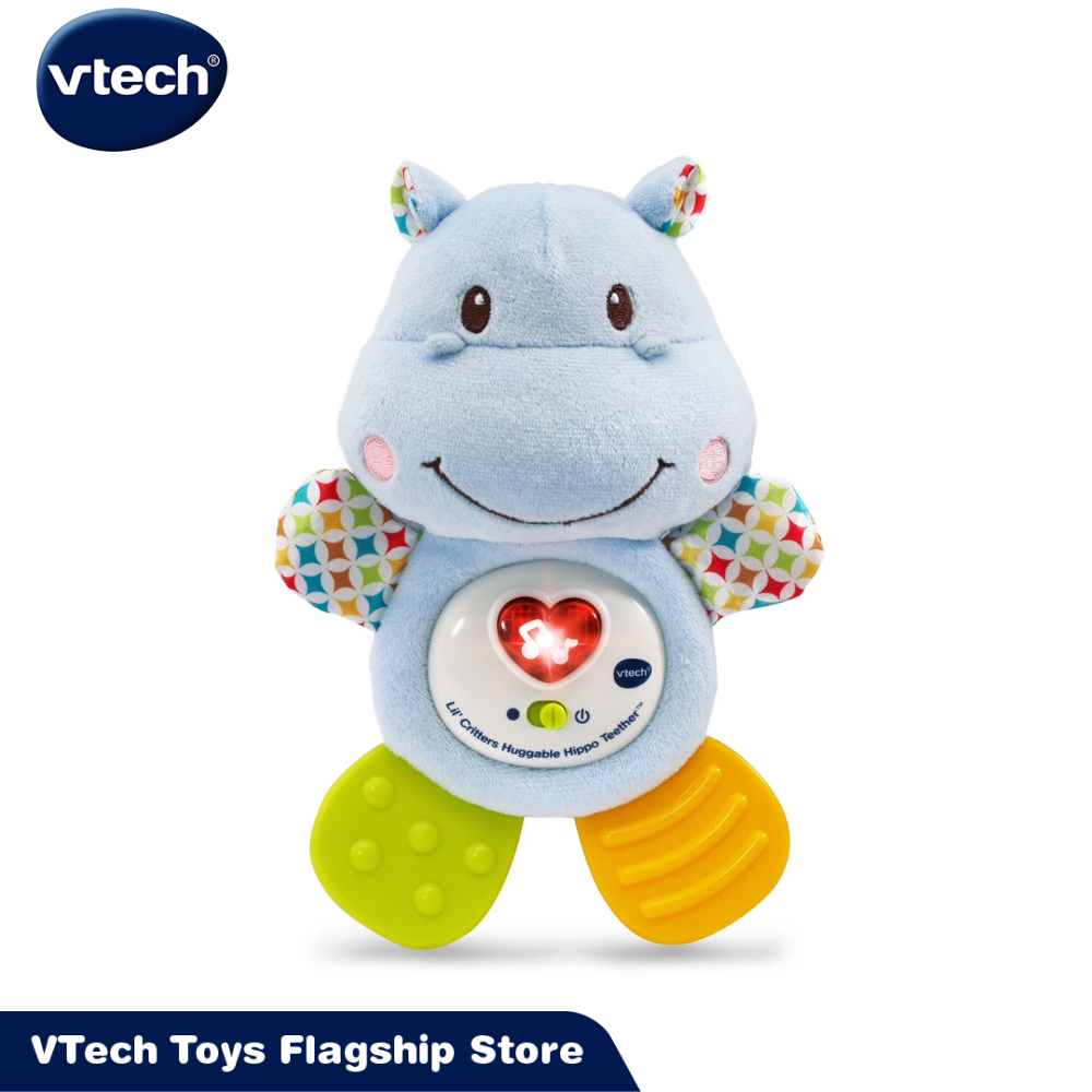 VTech Lil' Critters Huggable Hippo Teether – KidsCompanyPH