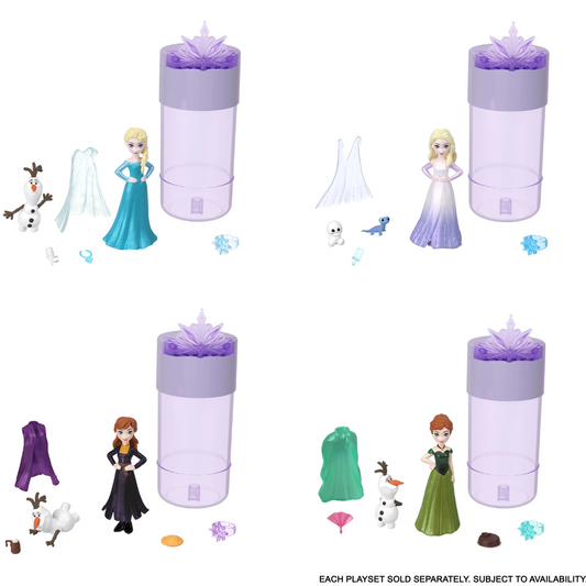 Disney Frozen Small Dolls Snow Reveal Surprise Pack with Mini Dolls