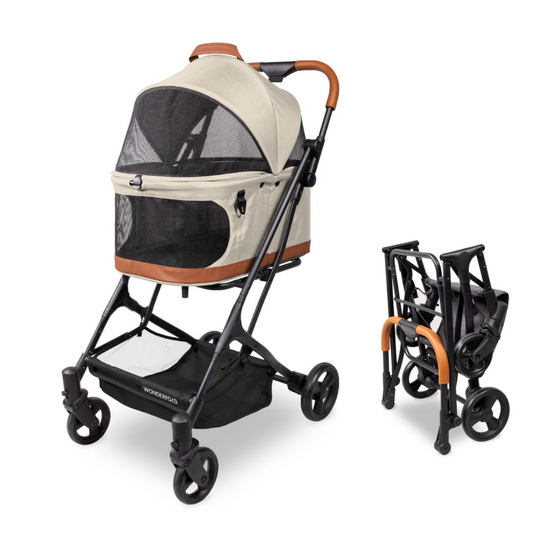 Wonder Fold P2 Pet Stoller - Gray