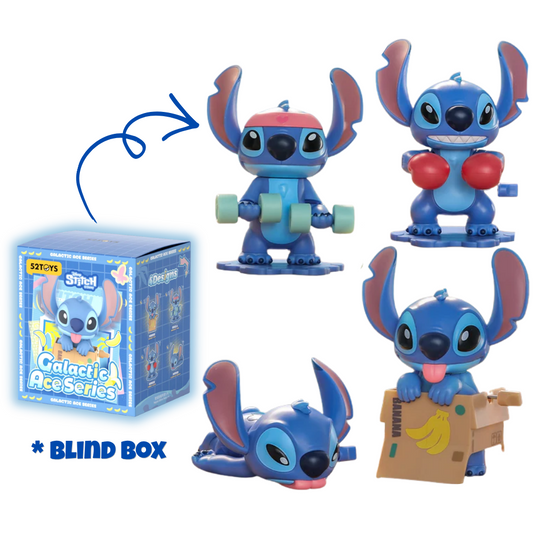 52Toys Disney Stitch Galactic Ace Series Windup Collectible Toy
