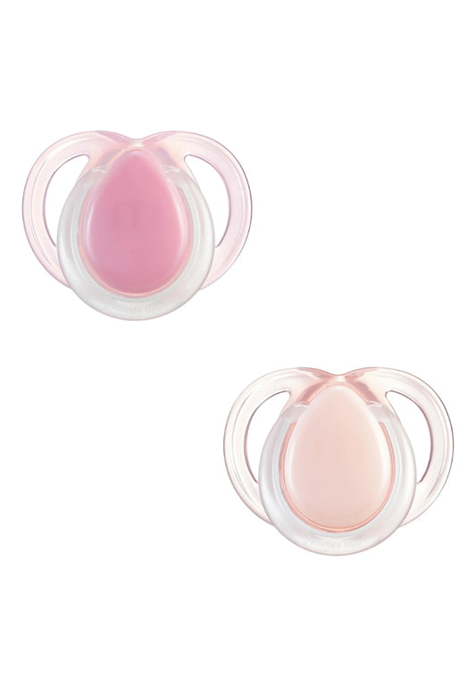 Tommee Tippee Night time 0-6m Night Soother 2 Pack