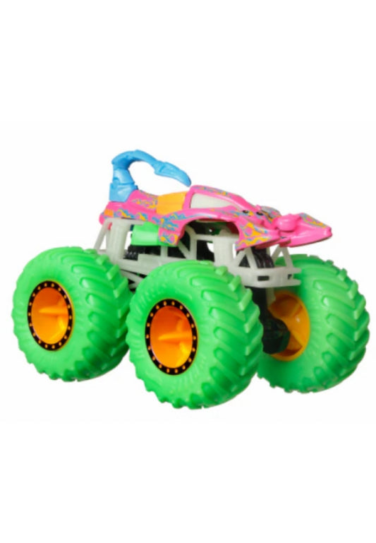 Hot Wheels Monster Trucks 1:64 GLOW-IN-THE-DARK Diecast -Scorpedo