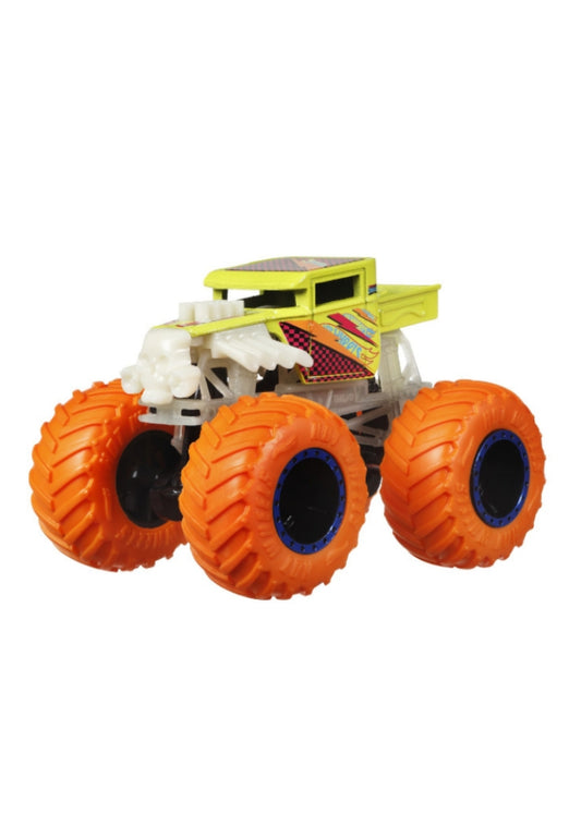 Hot Wheels Monster Trucks 1:64 Glow-In-The-Dark Diecast - Bone Shaker