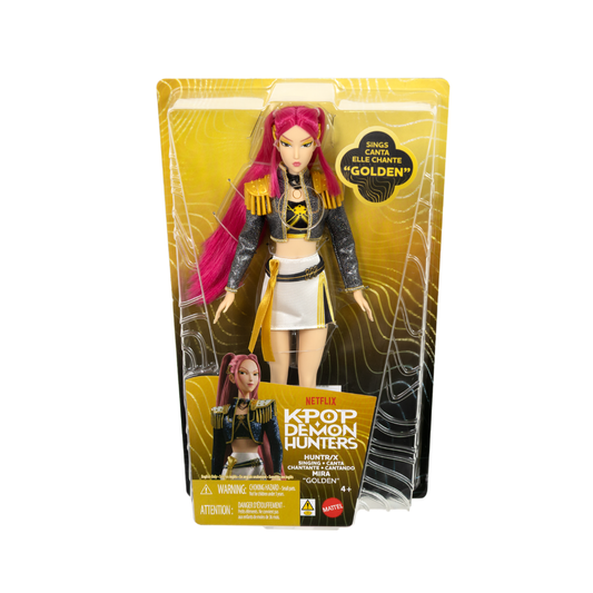 Mattel KPop Demon Hunters HUNTR/X Mira Golden Singing Doll