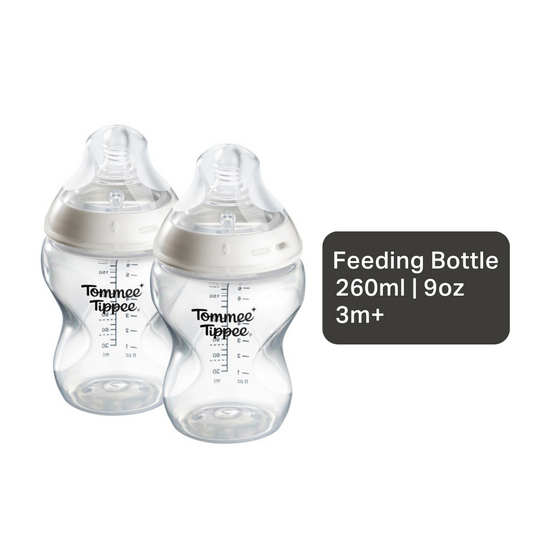 Tommee Tippee Natural Start Anti-Colic 9 oz BPA Free Baby Bottles