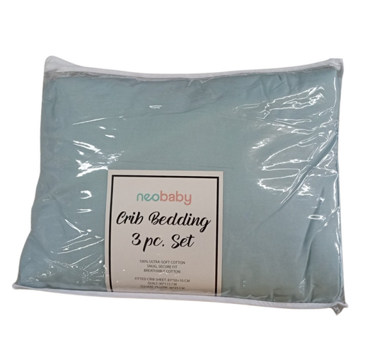 Chicco Neo Baby Crib Bedding 3PC Set - Blue
