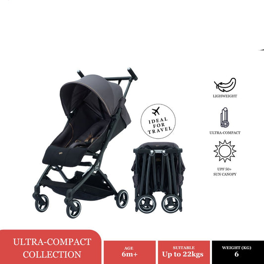 gb Pockit + All City Stroller - Grey