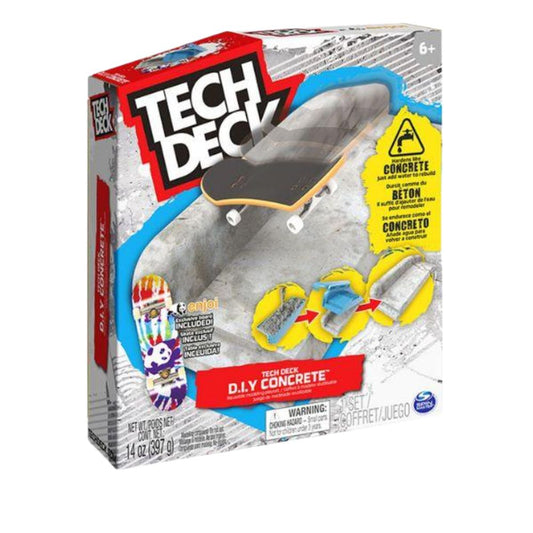 Tech Deck D.I.Y Concrete Ramp For Fingerboard Stunts