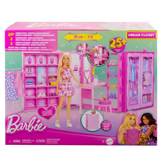 Barbie Dream Closet Doll Playset