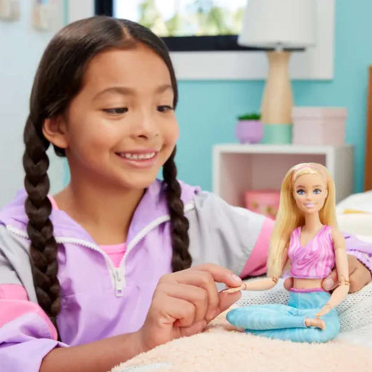 Barbie Made To Move Doll Yoga Body Figure