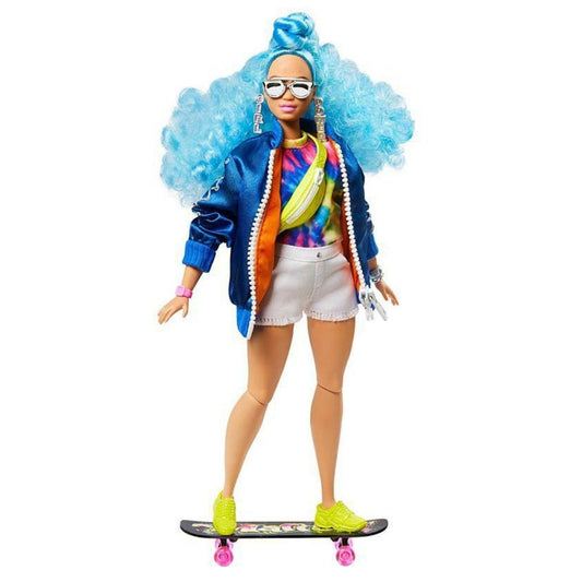 Barbie Extra Fashion Doll w/ Skateboard