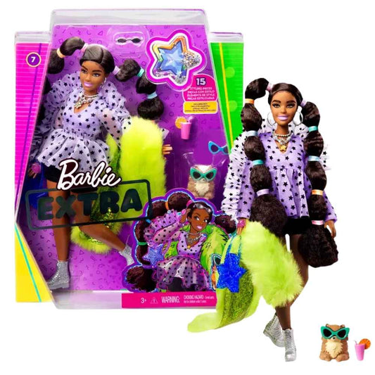 Barbie Extra Fashion Doll w/ Pet & Accessories