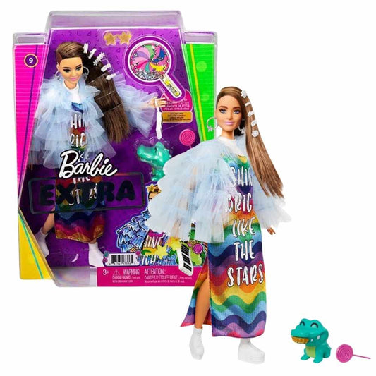 Barbie Extra Fashion Doll w/ Pet
