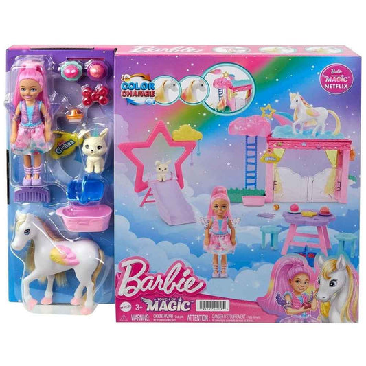 Barbie Chelsea A Touch of Magic Playset Chelsea Doll and Pegasus