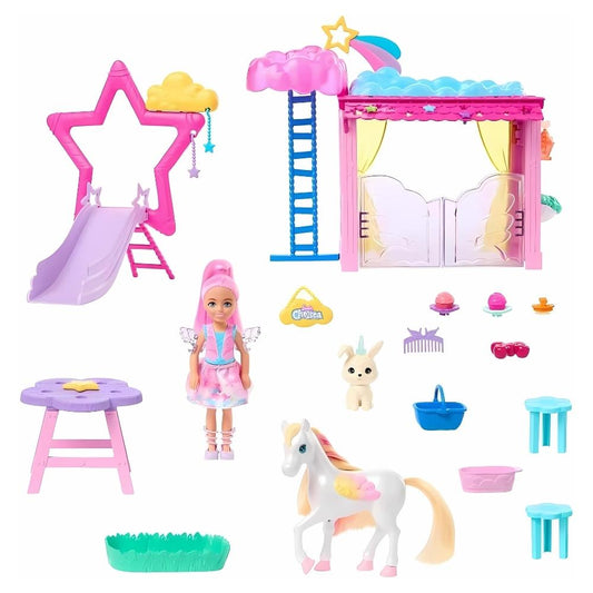 Barbie Chelsea A Touch of Magic Playset Chelsea Doll and Pegasus