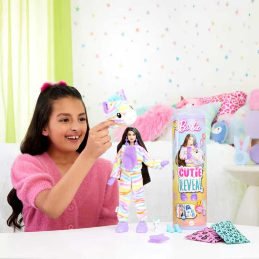 Barbie Cutie Reveal Color Dream Series Zebra Doll