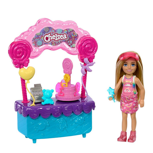 Barbie And Stacie To The Rescue Chelsea Doll & Lollipop Candy Stand Playset