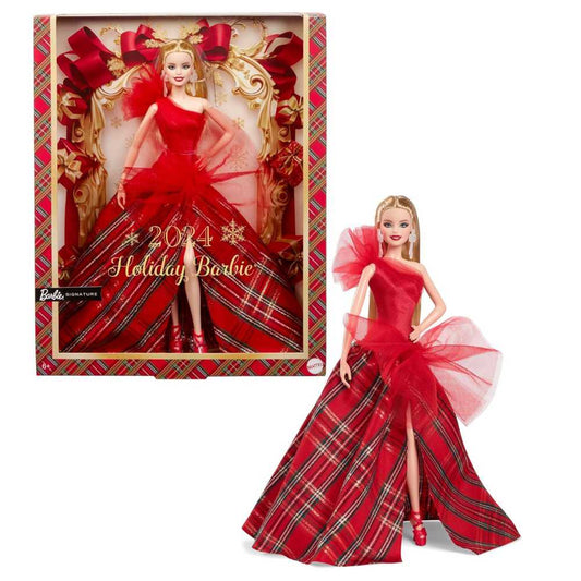 Barbie Signature Doll 2024 Holiday Blonde Fashion Doll