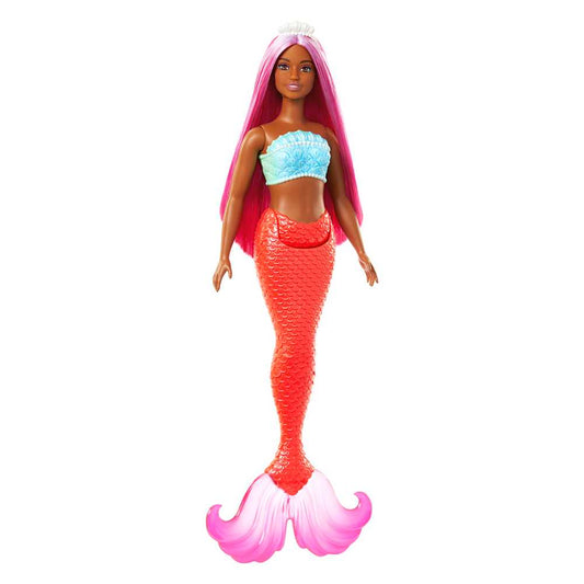 Barbie Dreamtopia Fairytale New Core Mermaid Dolls With Red Ombre Fins